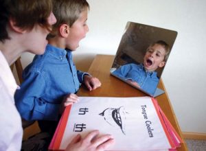Speech Therapy with Mirror2